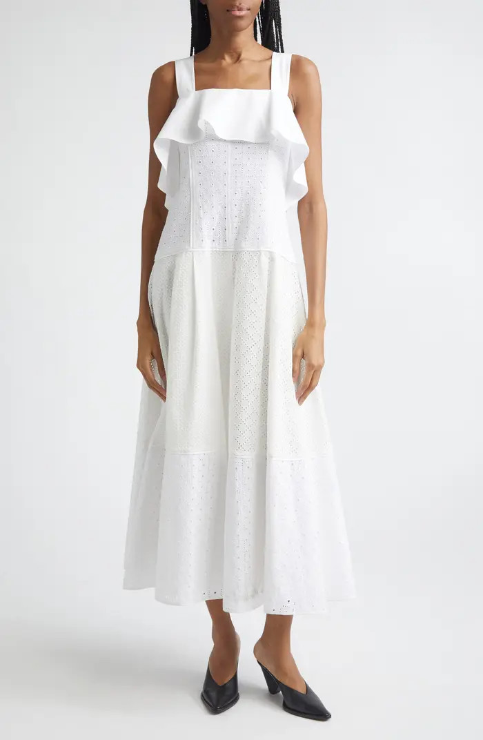 3.1 Phillip Lim Broderie Anglaise Patchwork Sundress | Nordstrom | Nordstrom