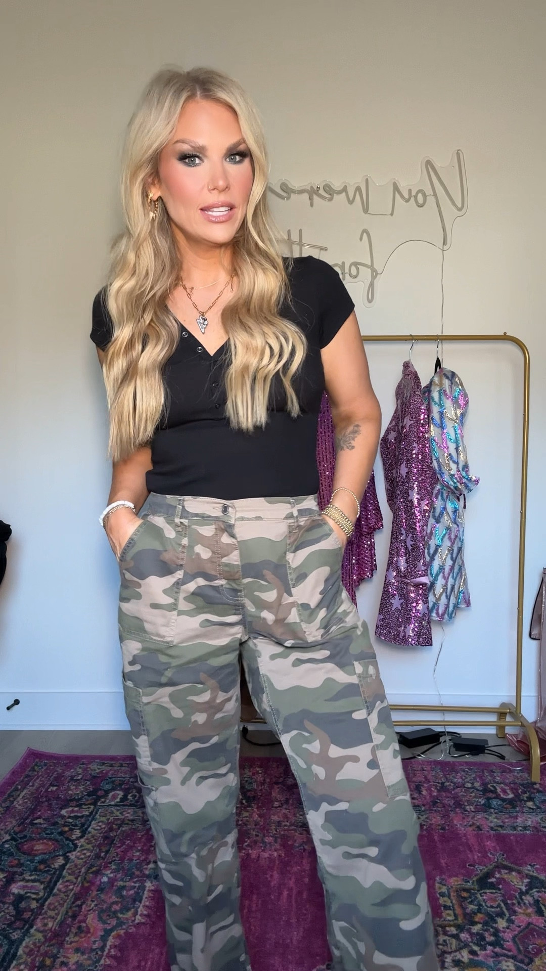 THE Walmart find of the year! These camo cargo pants check every box! Under $20?! Size down , super stretchy and run big! 

#LTKStyleTip #LTKCon #LTKFallSale