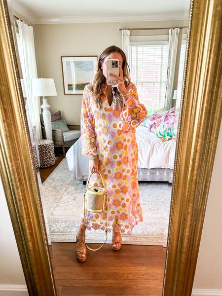 The cutest spring event dress // this eyelet caftan is amazing in person— I’m in a small & it works with my 26 week bump 

#LTKbump #LTKSeasonal #LTKstyletip