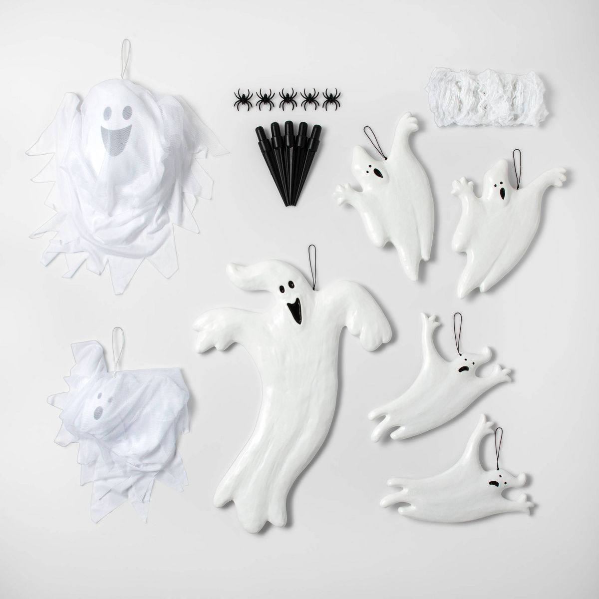 18pc Ghost Scene Setter Kit Halloween Decorative Prop - Hyde & EEK! Boutique™ | Target