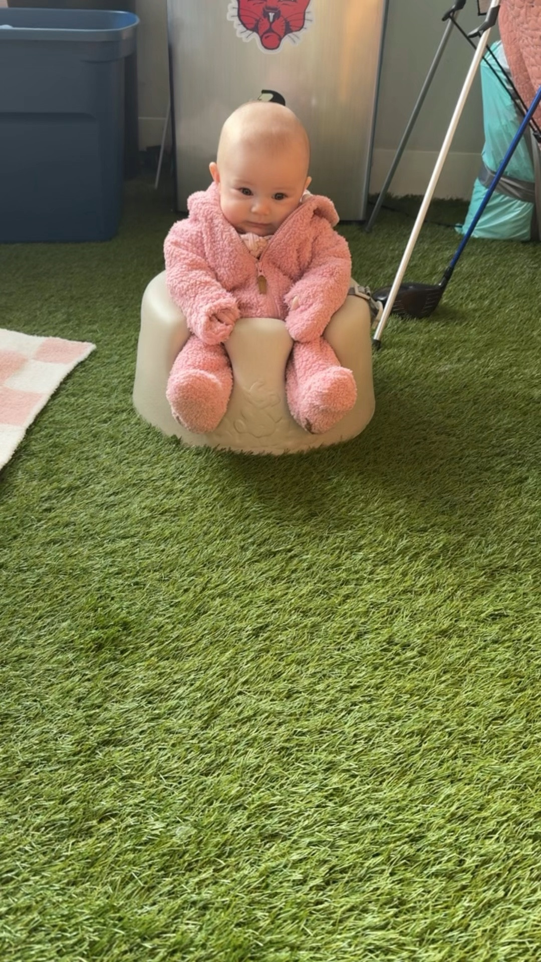 Idk who’s more obsessed with this chair - her or i 🥹❤️

#LTKHome #LTKBaby #LTKFamily