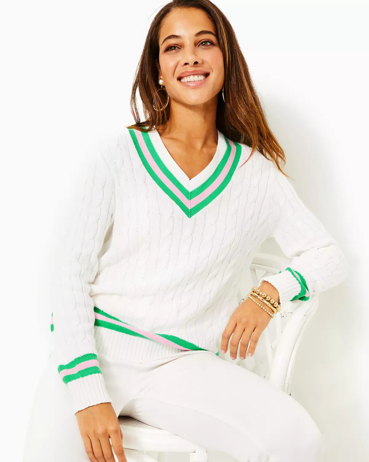 Brockton Cotton Sweater | Lilly Pulitzer
