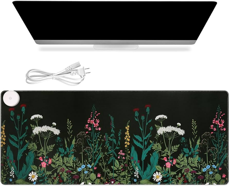 iCasso Heated Mouse Pad, XL Electric Warm Desk Pad with 3 Heating Levels & 3 Auto Shut-Off Levels... | Amazon (US)