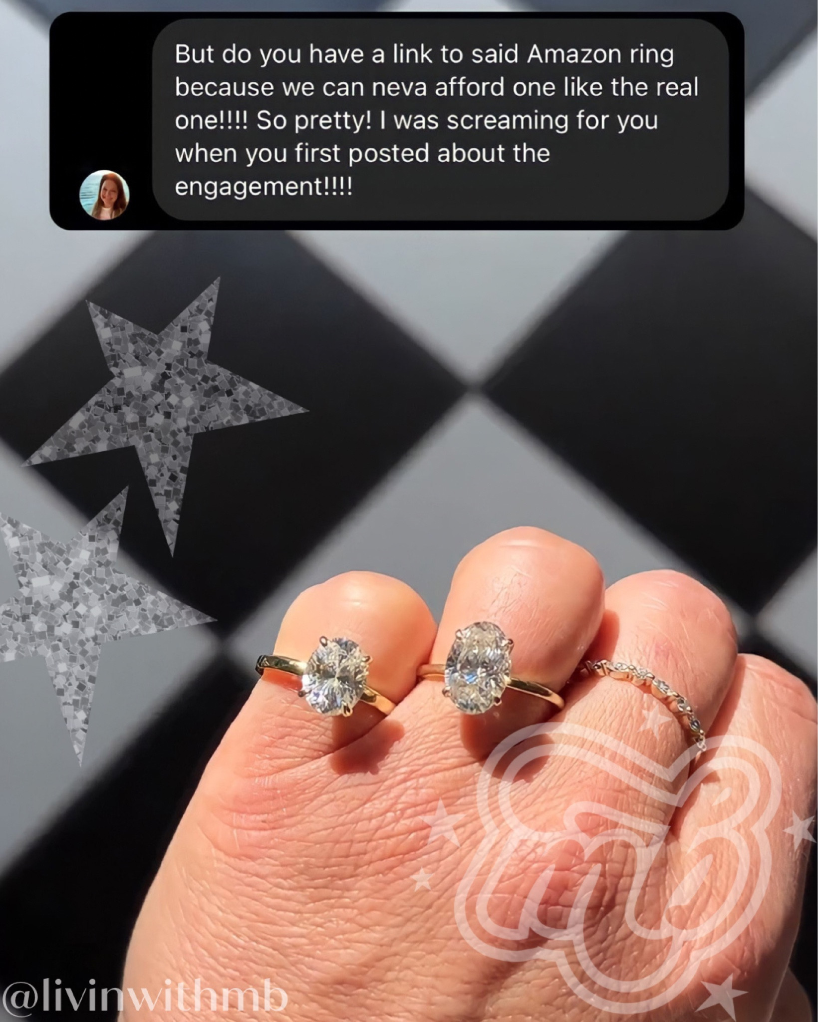 My “travel” ring from Amazon. Excellent quality, and such a great thing to have in situations where you don’t want your real ring to get lost or stolen. Only $20 🙌🏼#LTKunder50 

#LTKwedding #LTKstyletip