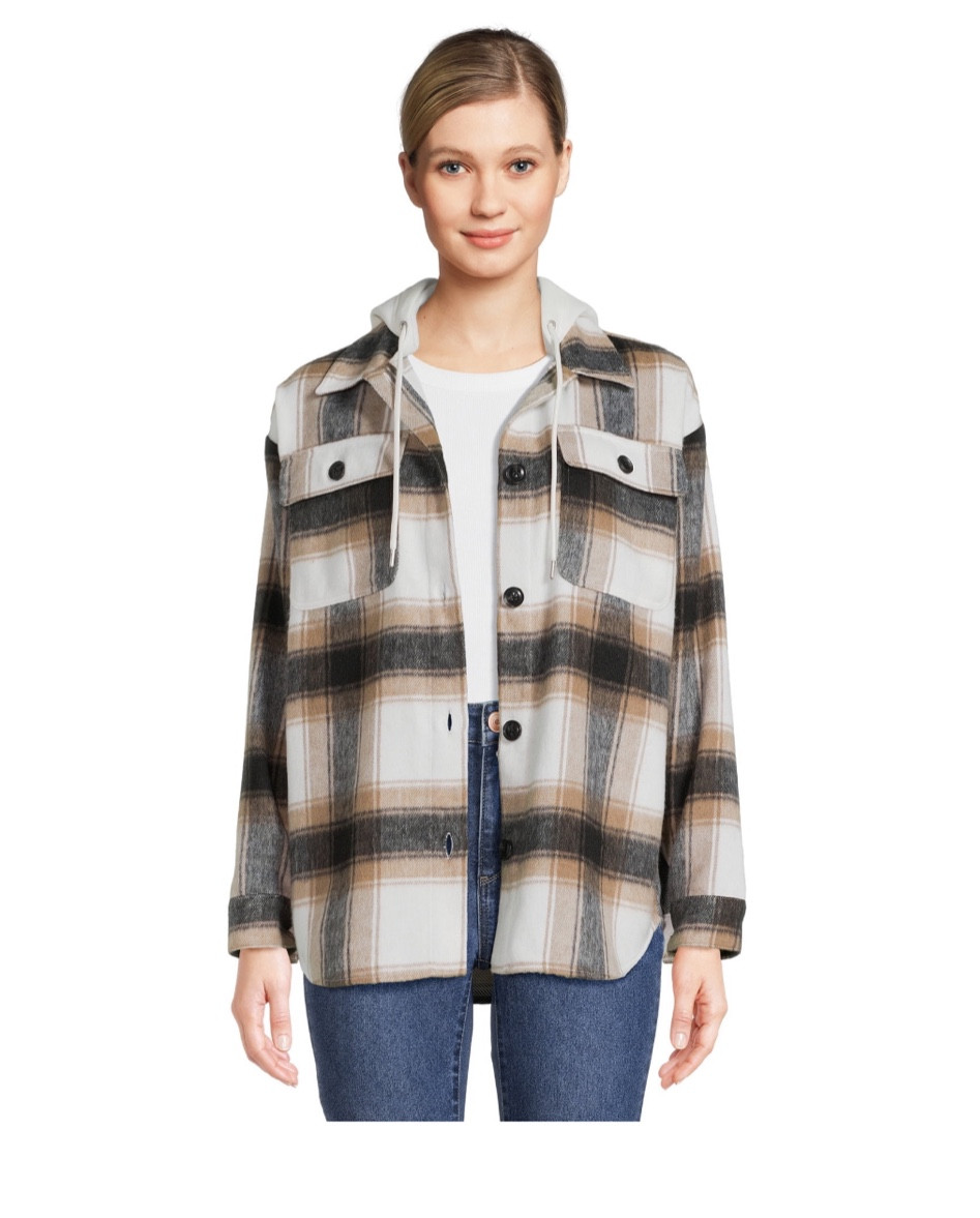 Jacket with hood cute Walmart find 

#LTKbump #LTKstyletip #LTKplussize
