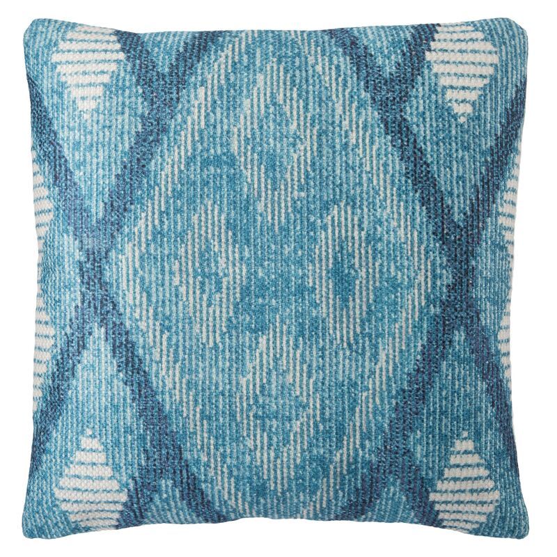 Sadler 22x22 Outdoor Pillow, Blue | One Kings Lane