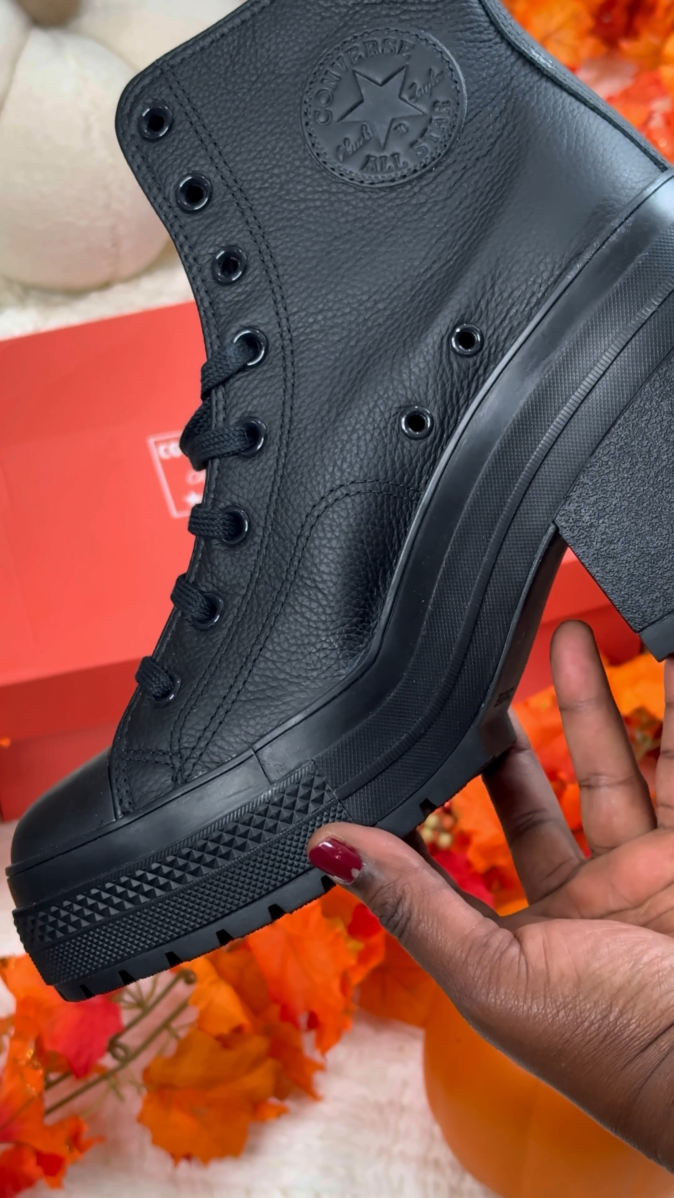 Combat boot in the fall girls!! Get into these genuine leather platform boots from Converse! Perfect fall boot to stomp around to all your fall activities this season! 

#LTKFallSale #LTKShoeCrush #LTKVideo