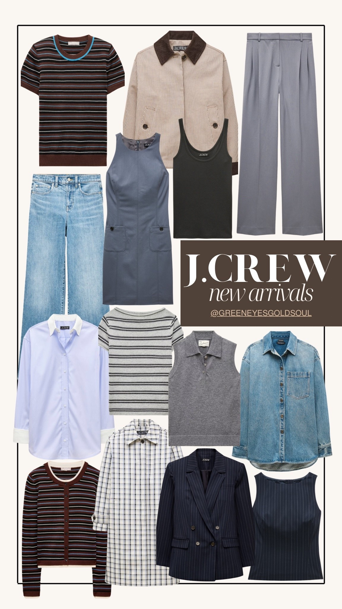 J.Crew new arrivals are SO good right now 😍 So many polished fall staples, from striped knits and tailored trousers to denim, button-downs and easy layering pieces. Perfect for fall workwear, business casual outfits and everyday preppy style. Shop all of my favorites here!

J.Crew new arrivals, J.Crew fall fashion, fall outfits, fall fashion, fall workwear, business casual outfits, preppy fall style, classic fall outfits, women’s workwear, fall capsule wardrobe, striped sweater, tailored trousers, denim shirt, fall blazer, button down shirt, office outfits, polished casual style, fall layering pieces, transitional fall outfits

#JCrew #FallFashion #FallOutfits #FallWorkwear #BusinessCasual #PreppyStyle

#LTKootd #LTKgrwm #LTKWorkwear