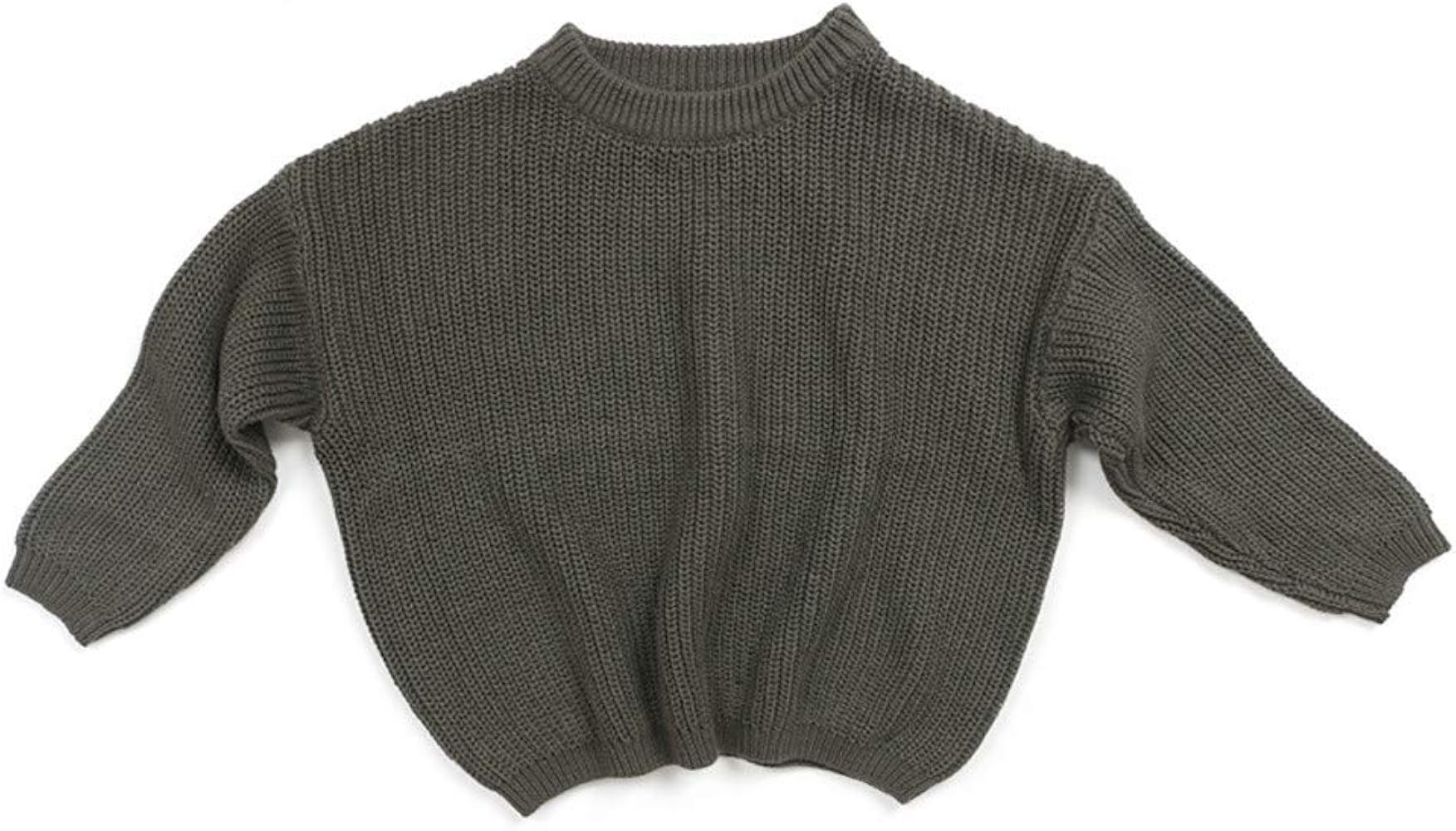Newborn Toddler Baby Knitted Sweater Kids Boy Girl Fall Winter Warm Crewneck Pullover Tops Outfit... | Amazon (US)
