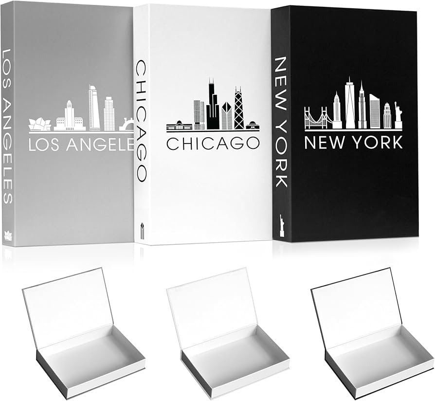 Faux Books for Decoration with Hidden Storage - Decor books for coffee table - Faux Books for Boo... | Amazon (US)