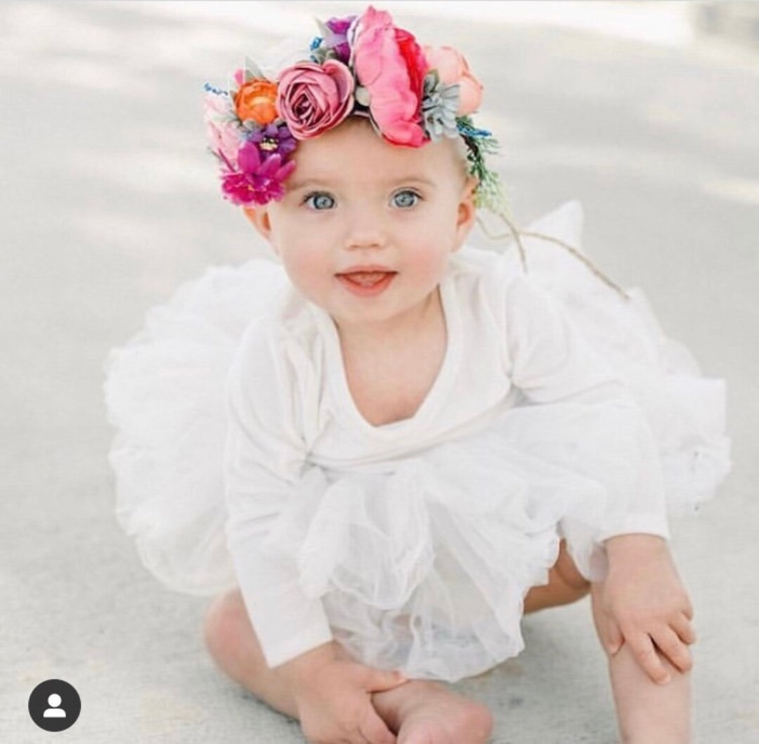 Child's Bohemian Flower Crown - Etsy | Etsy (US)