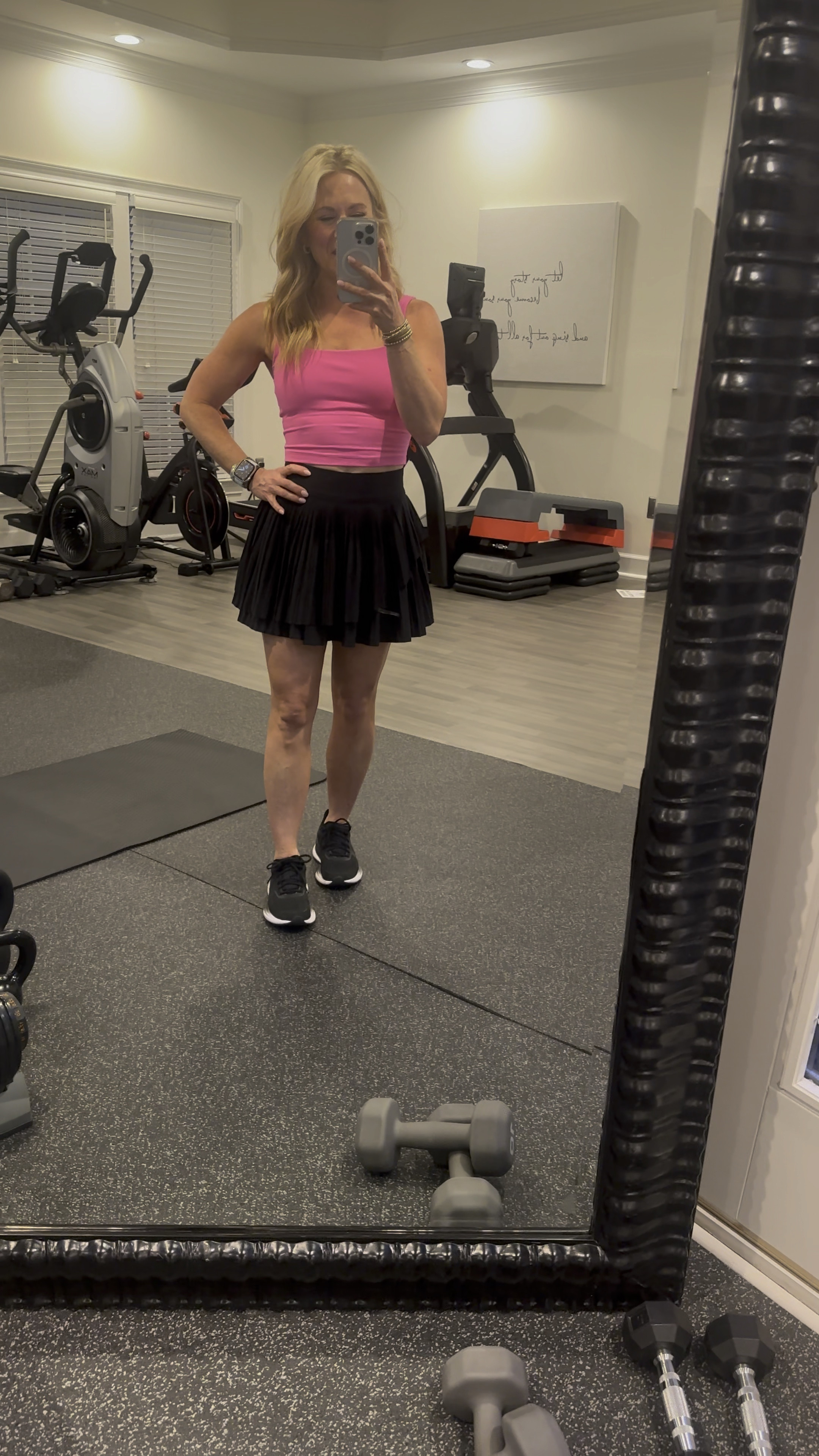 High Rise Workout Skirt 🩷! All the lululemon skirts have the best support and pockets! 

#LTKbeauty #LTKfitness #LTKfindsunder100