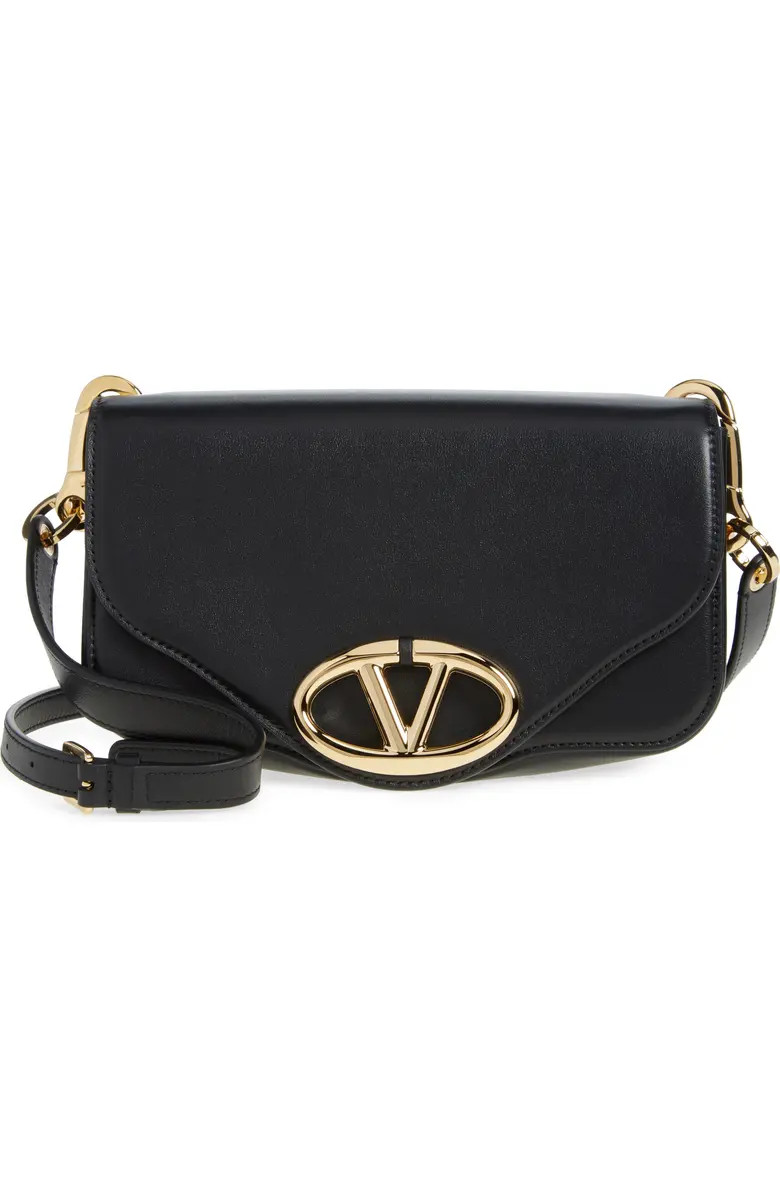 Valentino Garavani Small VLOGO Leather Shoulder Bag | Nordstrom | Nordstrom