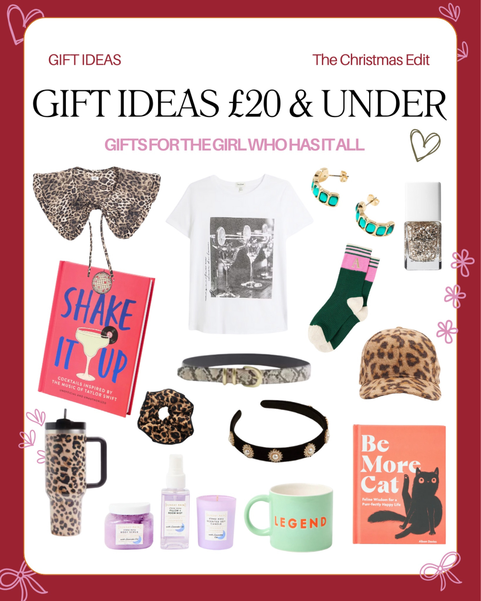 Gift ideas £20 and under for the girl who has it all! 

#LTKuk #LTKgiftguide #LTKCyberWeek