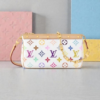 LOUIS VUITTON LV x TM Takashi Murakami Pochette Accessoires M13404 | eBay US