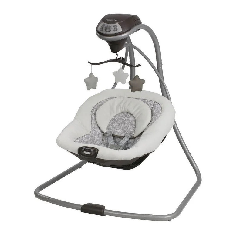Graco Simple Sway Baby/Infant Swing with Mobile Toys - Abbington | 1927133 | Walmart (US)