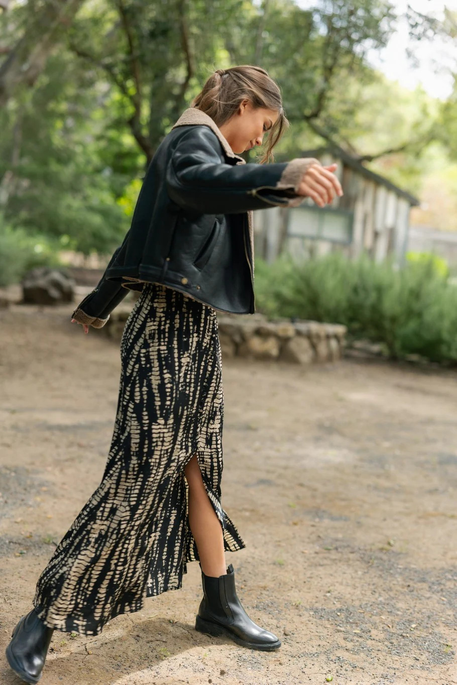 PATTERNED PERFECTION SKIRT | Harper's Den