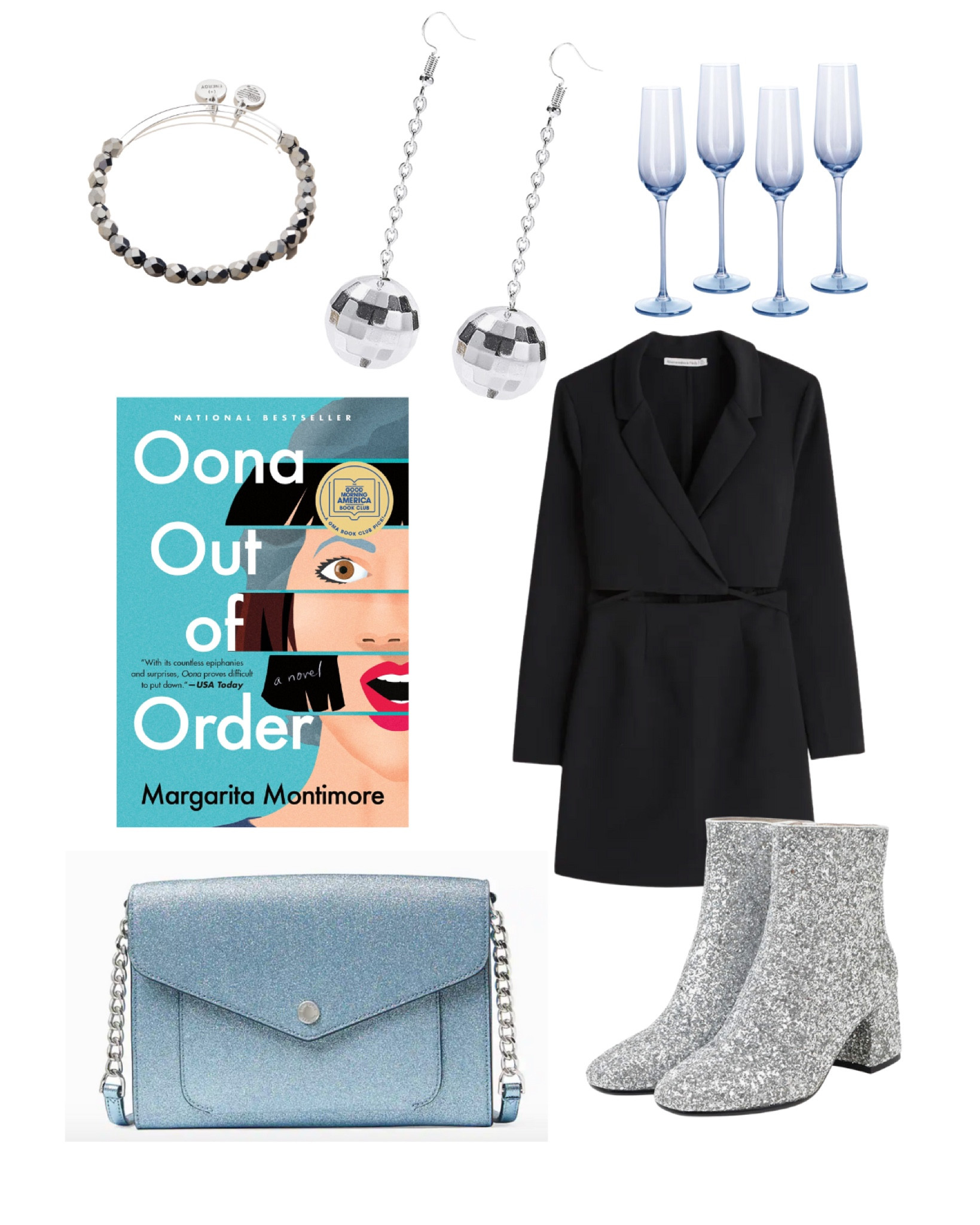 NYE look with the perfect NYE book! 🪩

#LTKunder100 #LTKstyletip #LTKSeasonal