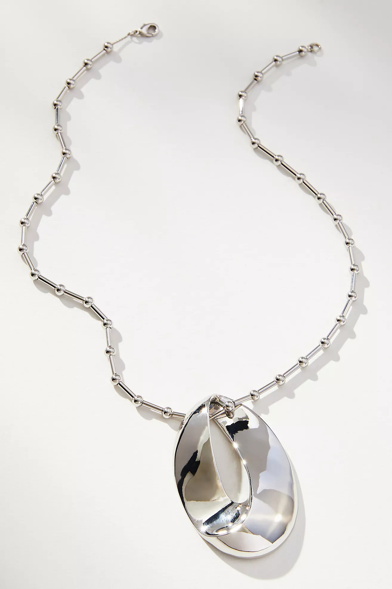 Metal Oval Pendant Necklace | Anthropologie (US)