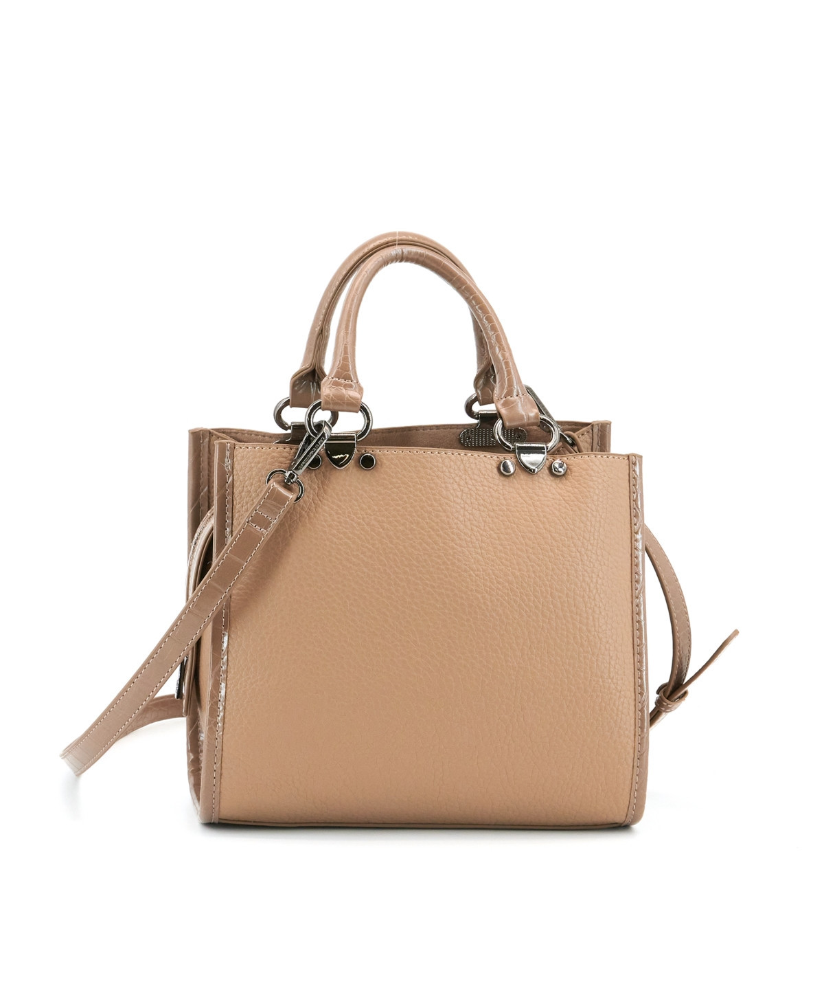 Like Dreams Hudson Satchel Small Tote Bag - Taupe | Macy's