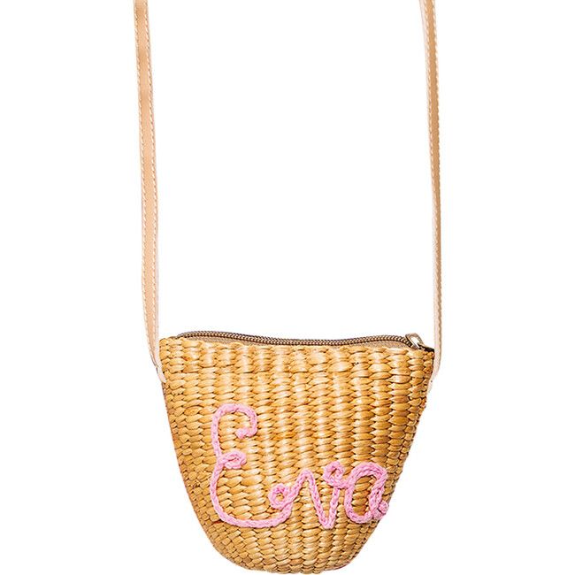 Monogrammable Segrass Bag, Natural | Maisonette