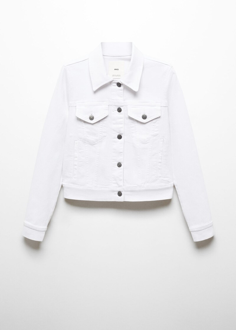 Pocketed denim jacket -  Women | Mango USA | MANGO (US)