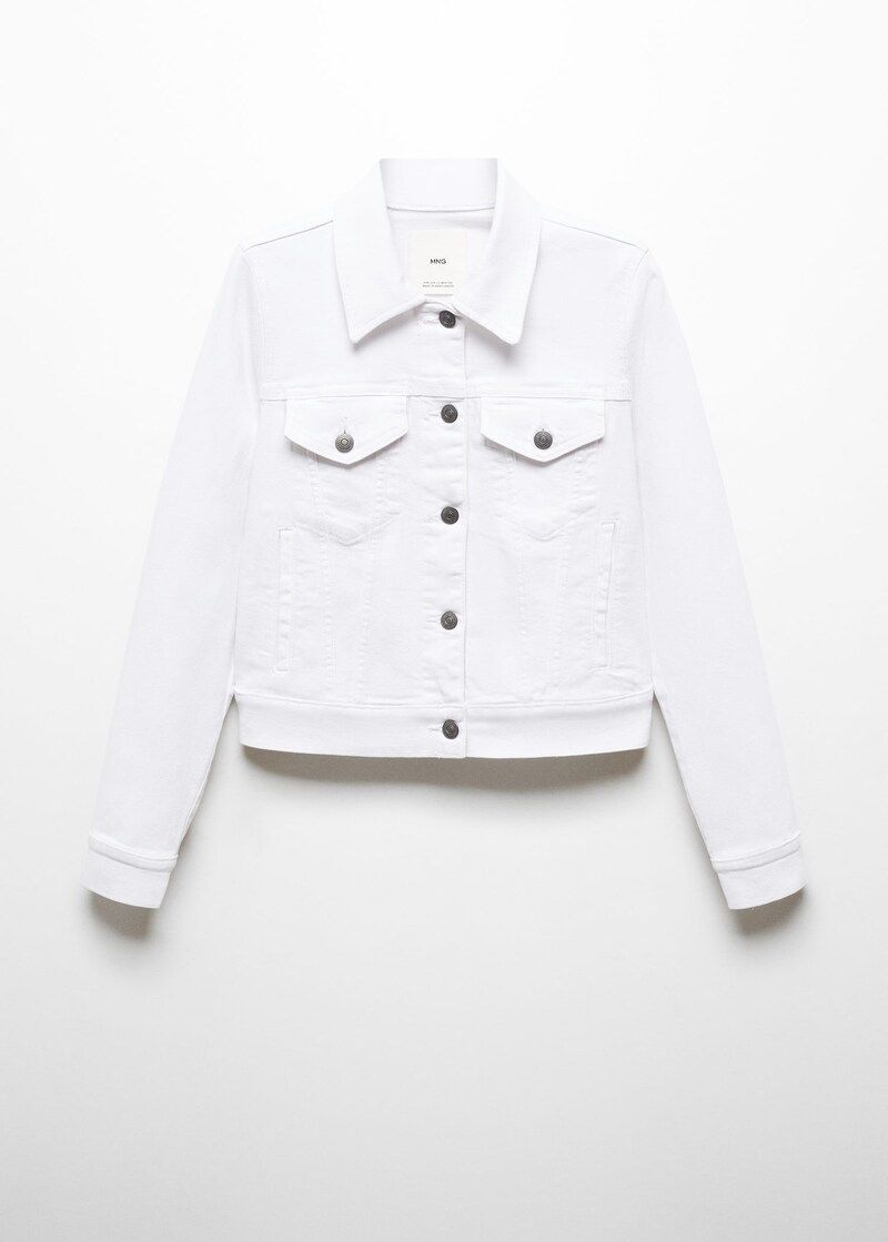 Pocketed denim jacket -  Women | Mango USA | MANGO (US)