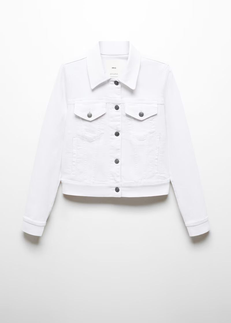 Pocketed denim jacket -  Women | Mango USA | MANGO (US)