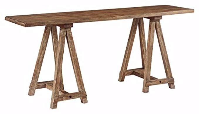 Ashley Furniture Signature Design - Vennilux Console Table - Vintage Casual - Light Brown | Amazon (US)