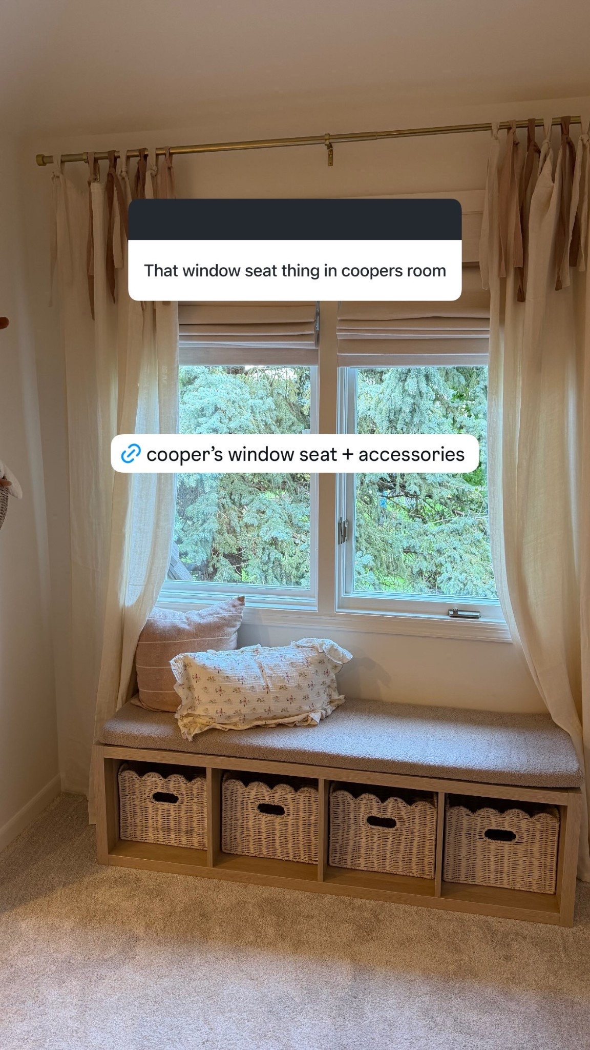 Little girl room, decor, window seat, and accessories
￼

#LTKHome #LTKmomlife #LTKKids
