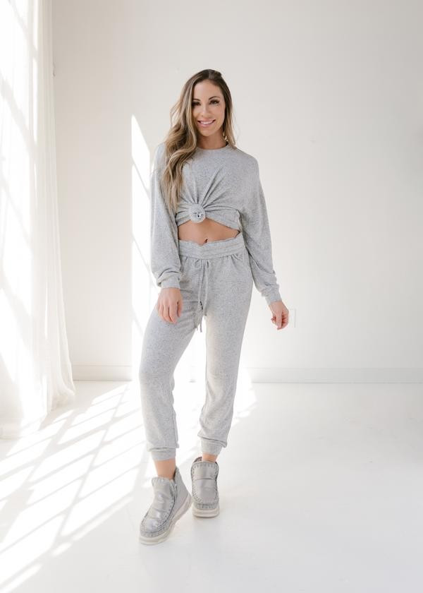 Solid Grey Lounge Set | SculptHouse