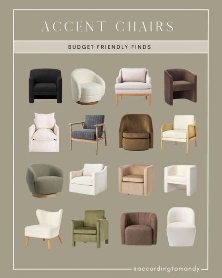 Budget friendly accent chairs I am loving


#LTKFind #LTKhome