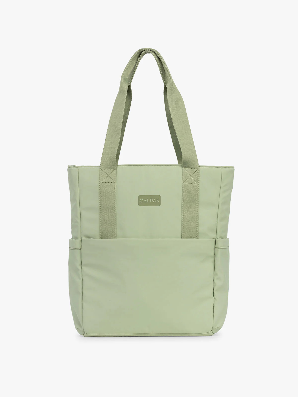 CALPAK Connect Zippered Laptop Tote in Meadow | Travel Bag | CALPAK