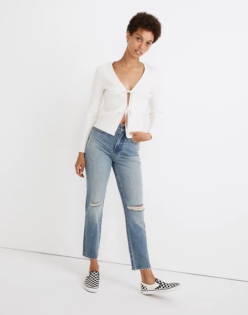 The Perfect Vintage Jean in Phillips Wash: Knee-Rips Edition | Madewell