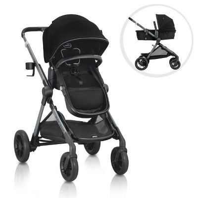 Evenflo Pivot Xpand Modular Stroller - Ayrshire Black | Target