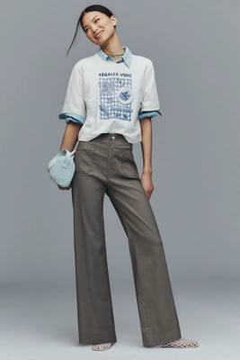 The Colette Magic Fabric Full-Length Pants by Maeve | Anthropologie (US)