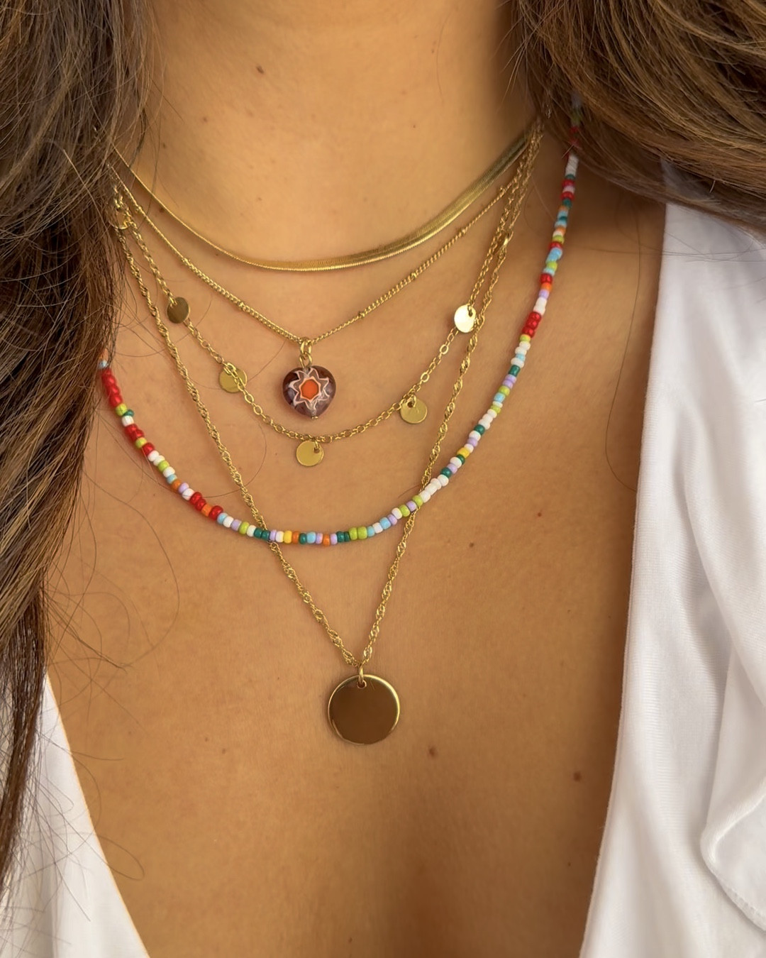 Beaded Layered Necklace 🌴

#LTKGiftGuide #LTKMidsize #LTKFindsUnder50