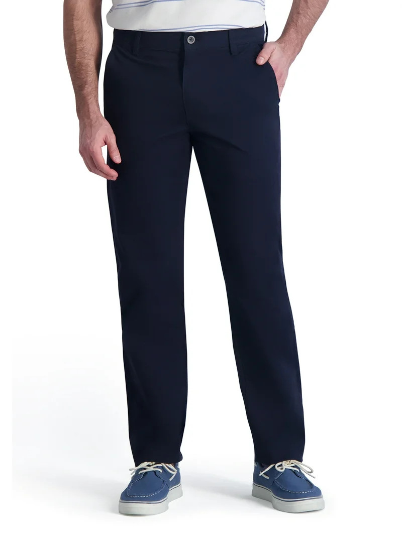 Chaps Men's & Big Men's Seacoast Flex Twill Chino Pants, Sizes 32-42 | Walmart (US)