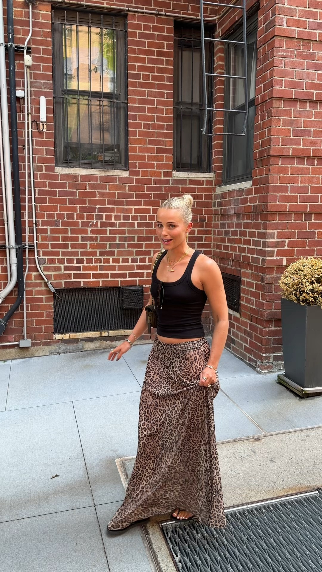ootd this eve🤎🐆 this skirt is soo cute i love it

#LTKsummer #LTKstyletip