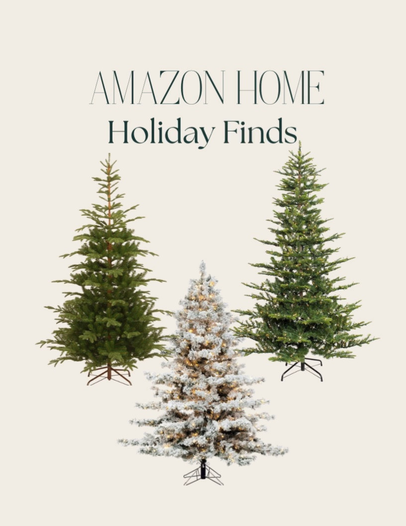 Amazon home holiday decor finds! Christmas trees! Amazing prices perfect for any Christmas style! 

#LTKSeasonal #LTKVideo #LTKhome