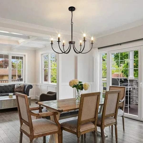 6 - Light Candle Style Classic Chandelier | Wayfair North America