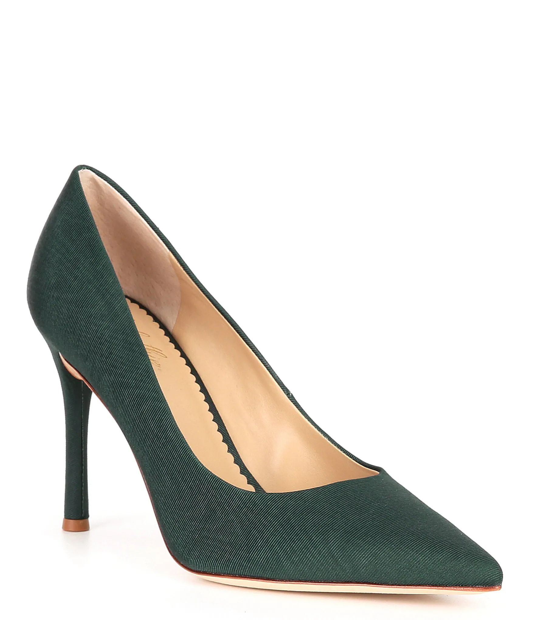 x Nicola Bathie Bonnie Satin Pumps | Dillard's