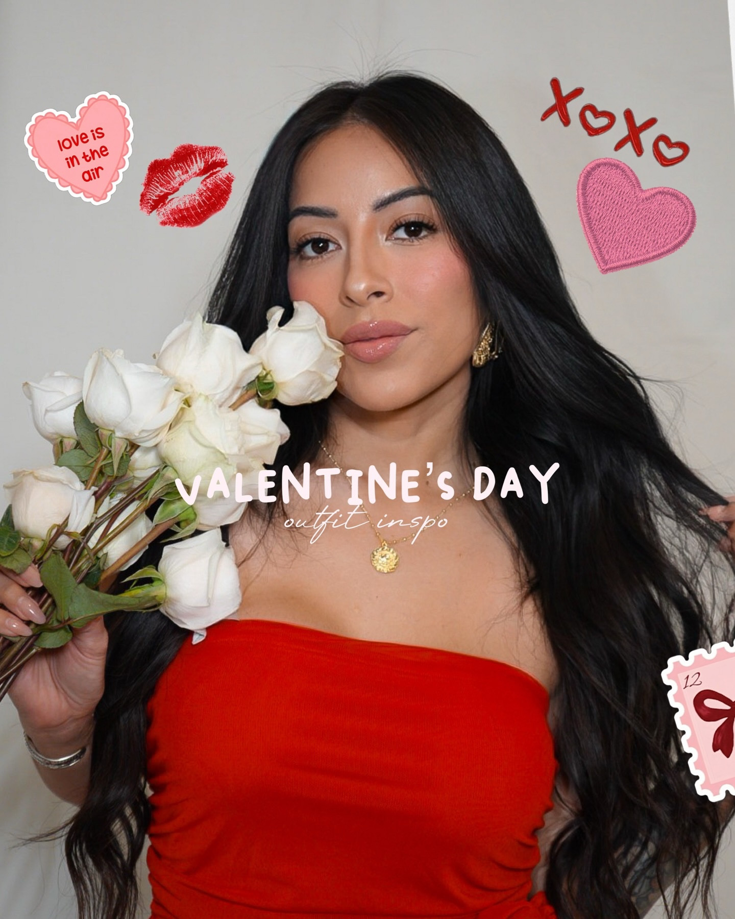 Did someone say Valentine’s Day outfit inspo? 💌 A little western edge, and date night approved. Are you keeping it simple this Valentine’s Day, or going all out? 💘 @luckyandblessed_official #valentinesdayinspo #valentinesdayphotoshoot #vdayoutfitinspo #valentinesdayoutfitinspo #westernstyle