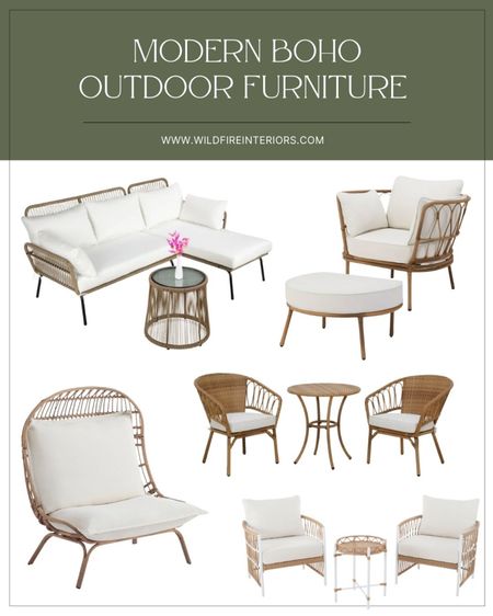 Wicker & rattan outdoor furniture from Walmart, and most of them are on sale! 

Modern bohemian outdoor furniture 

#LTKSeasonal #LTKhome #LTKsalealert
