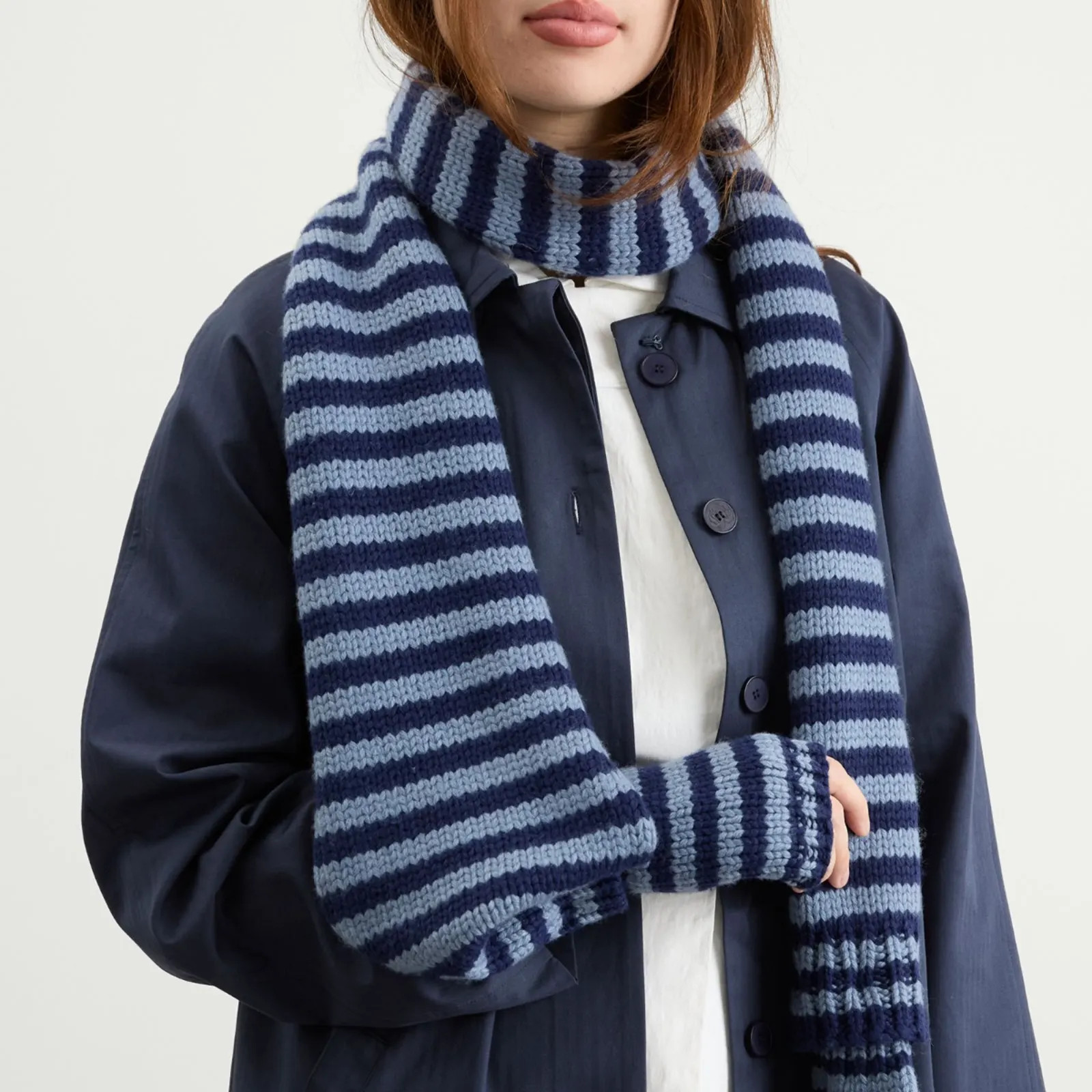 Peachy Den Annie Scarf & Mittens | END. Clothing