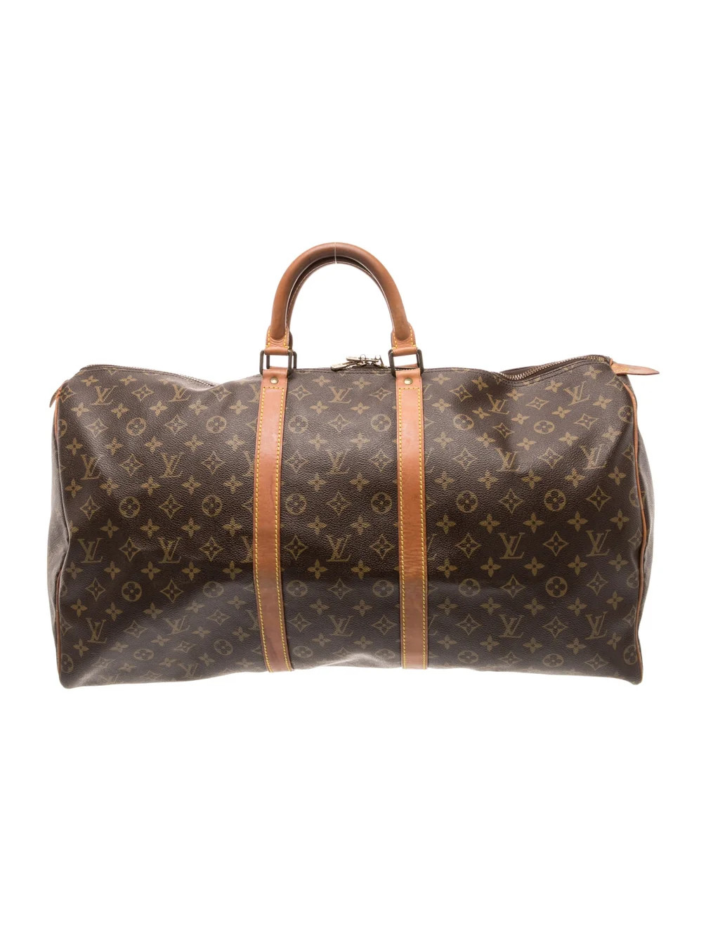 Louis Vuitton LV Monogram Keepall 50 - Brown Luggage and Travel, Handbags - LOU1260562 | The Real... | The RealReal
