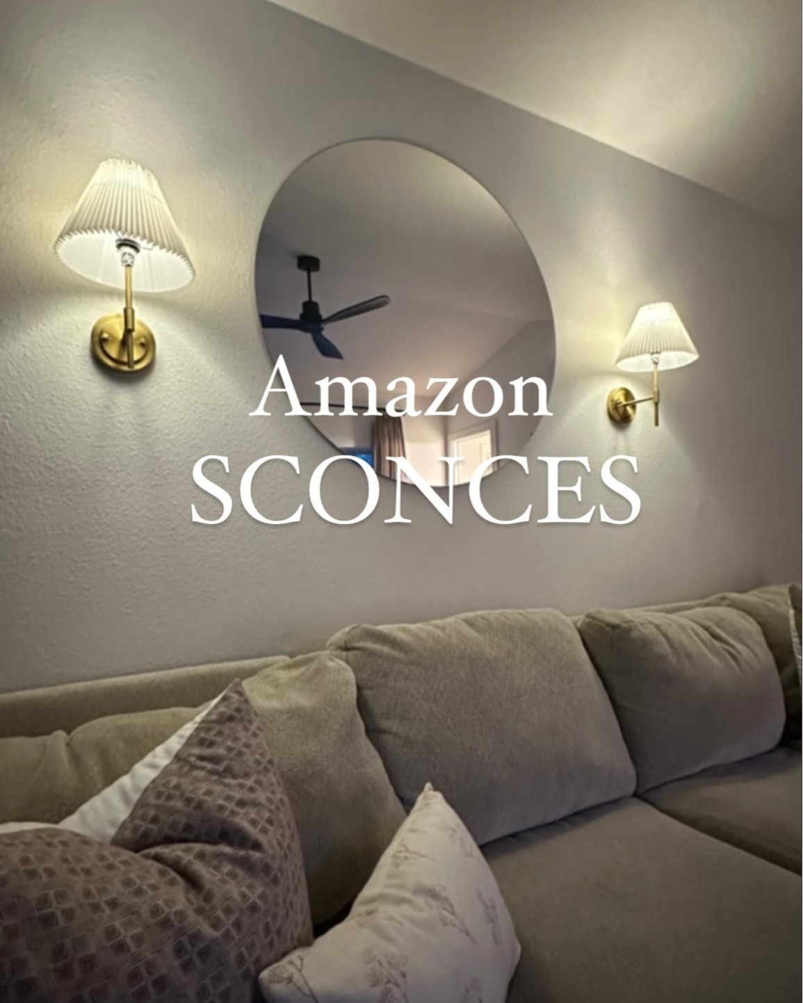 Have you ever found the perfect light but realized it was hardwired? No worries! I found the perfect rechargeable lightbulbs 💡 to fit these beautiful hardwired sconces  so you can skip the electrician✨



#sconces #amazon #pleatedsconces #brasssconces #homedecor #homestyling #neutralhome #organichome #modernhome

#LTKHome