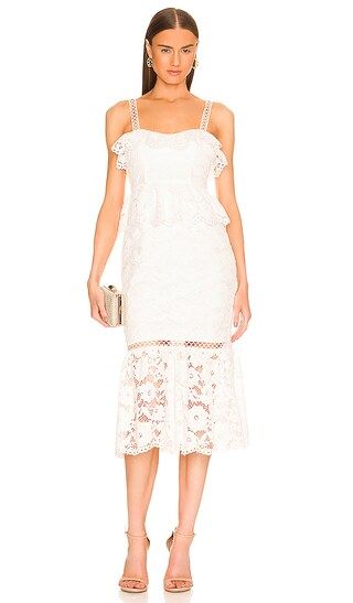 Leigh Dress in White | Revolve Clothing (Global)