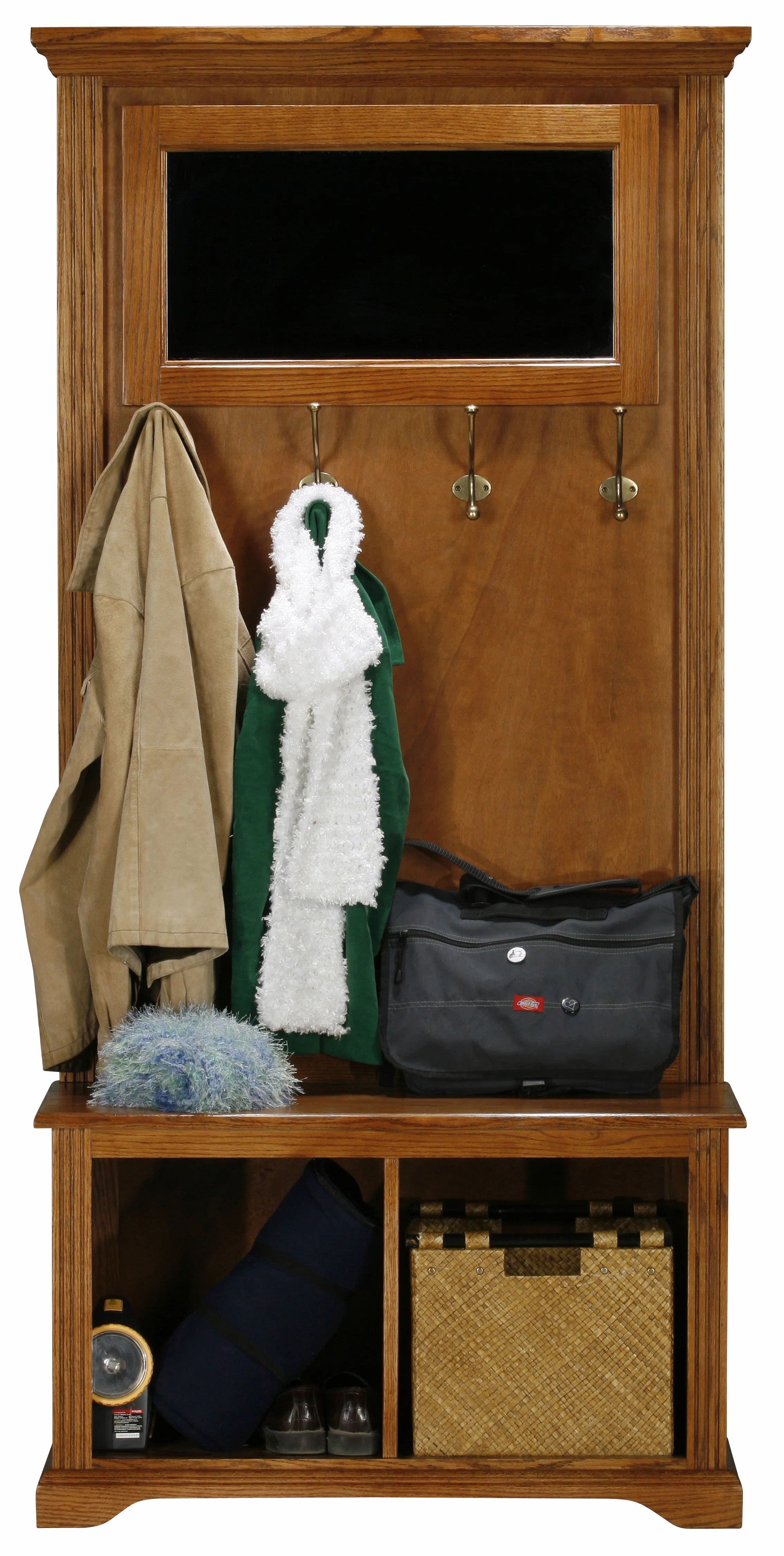 Hall Tree 37.5'' Wide with Bench and Shoe Storage | Wayfair North America