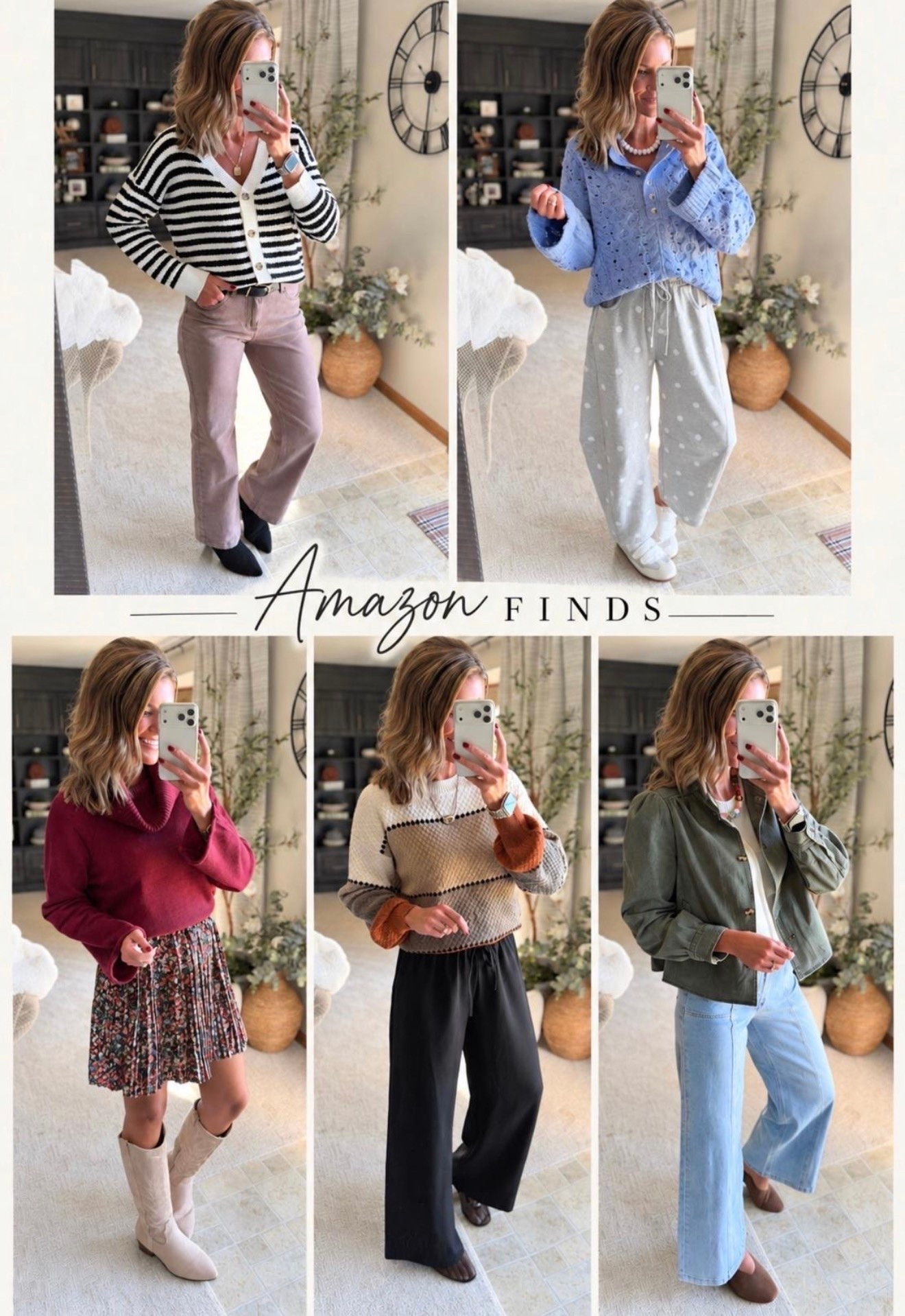 My Amazon cart is officially in Fall mode 🍂 
All tops small. Pants medium. Jeans 6

#LTKSeasonal #LTKOver40 #LTKSaleAlert